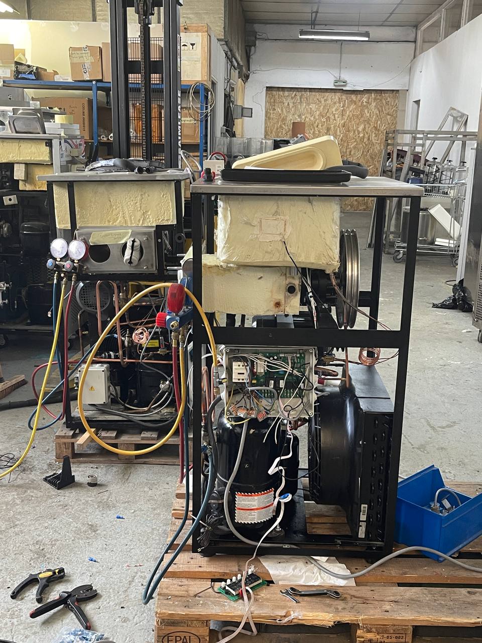 Machine à glace italienne Gris fabriquée en Auvergne