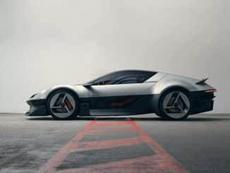 Alpine A310 Vision présentée au Mondial de l'Auto 2026
