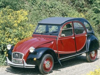 Citroën 2 CV Charleston bordeaux et noir