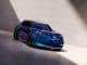 Concept DS F3VER bleu vu de trois quarts avant