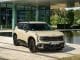 Kia Seltos X-Line beige vu de trois quarts avant