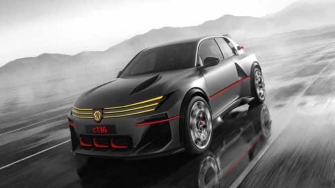 Peugeot E-T16 Concept présenté au Mondial de l'Auto 2026