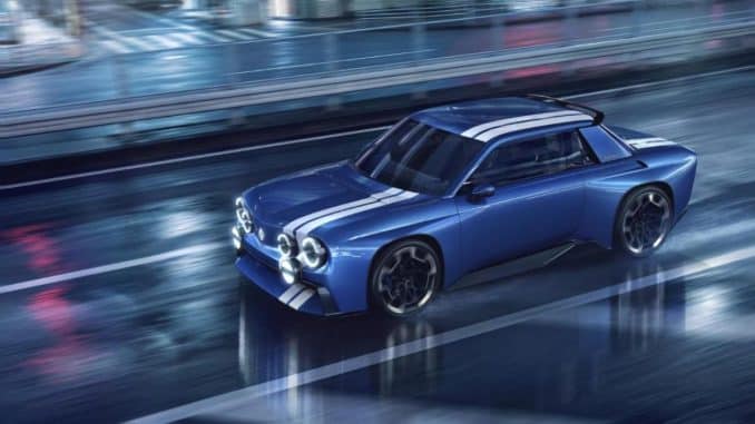 Renault 8 Gordini Concept présenté au Mondial de l'Auto 2026