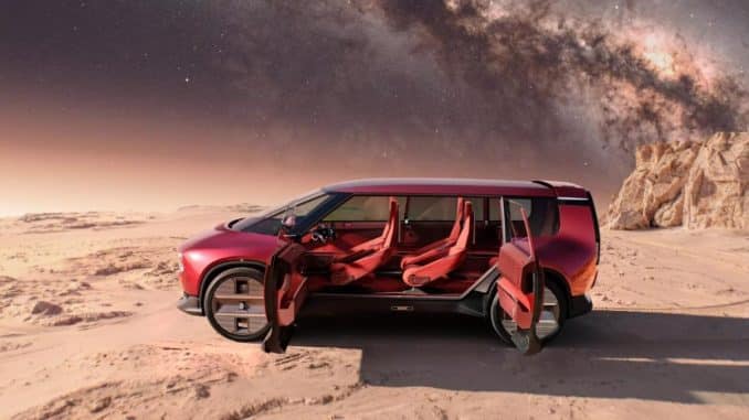 Renault E-Space Concept présenté au Mondial de l'Auto 2026