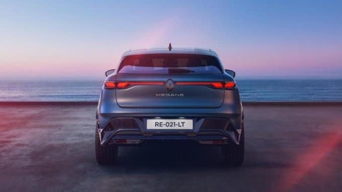 Renault Mégane E-Tech présentée au Mondial de l'Auto 2026