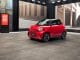 smart #2 Premium rouge de trois quarts avant